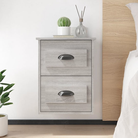 Nachttische Grey Sonoma 2Stück 41.5x36x53cm