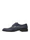 96942 Men's Leather Dress Shoes Blue