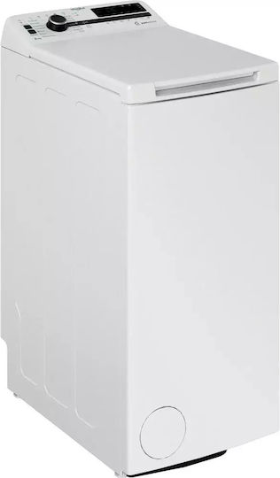 Whirlpool Πλυντήριο Ρούχων Άνω Φόρτωσης 6kg 1200 Στροφών 6th Sense TDLRBX 6252BS EU