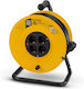 Bormann BCR2230 Extension Reel Cord 3 x 1.5mm²/50m Yellow