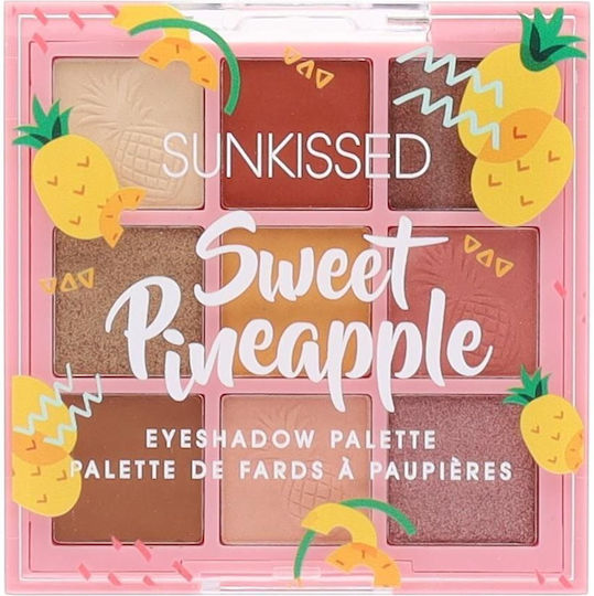 Sunkissed Sweet Pineapple Παλέτα με Σκιές Ματιών σε Στερεή Μορφή 8.1gr