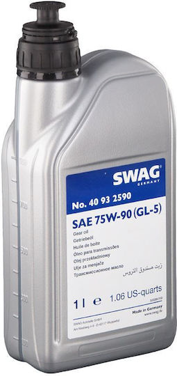 SWAG Βαλβολίνη Αυτοκινήτου για Διαφορικό 75W-90 1lt