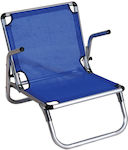 Small Chair Beach Aluminium Blue