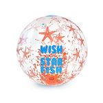 Legami Milano Starfish Glitter Aufblasbarer Strandball 40 cm