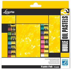 Lefranc Bourgeois Oil Pastels 24colours LLS00310