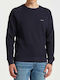 Sweatshirt mit Kapuze Marineblau
