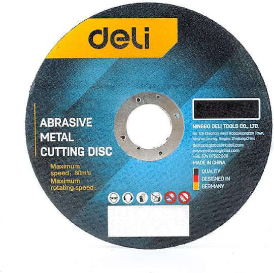 Deli Cutting Disc Metal Hole Diameter 115mm 1pcs