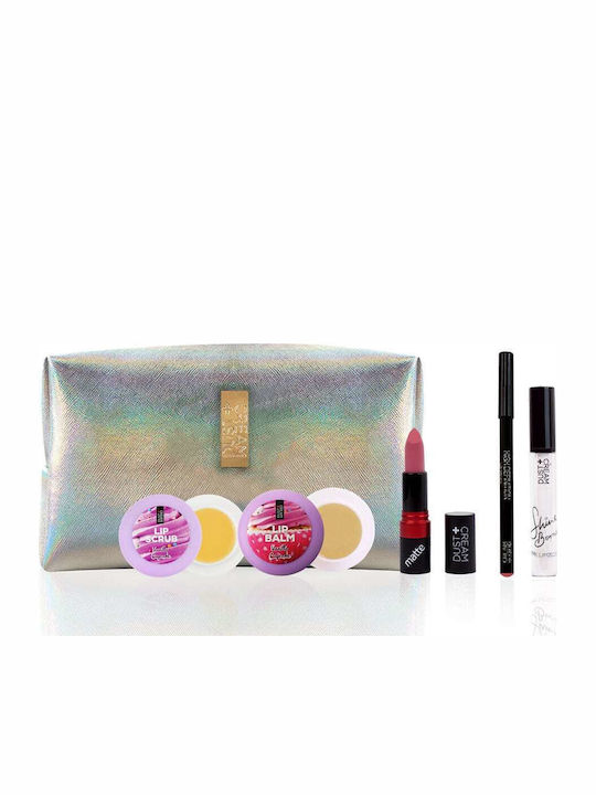 Dust+Cream Limited Edition Make-up-Set mit Kosmetiktasche 6Stück