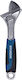 Hyundai French Wrench with Adjustable Opening 40mm and Anti-Slip Handle
