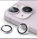 ObaStyle Camera Protection Tempered Glass Purple for the iPhone 12 mini