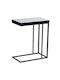 Artekko Rechteckiger Beistelltisch Ublaox Metall Schwarz M45xB45xH68cm