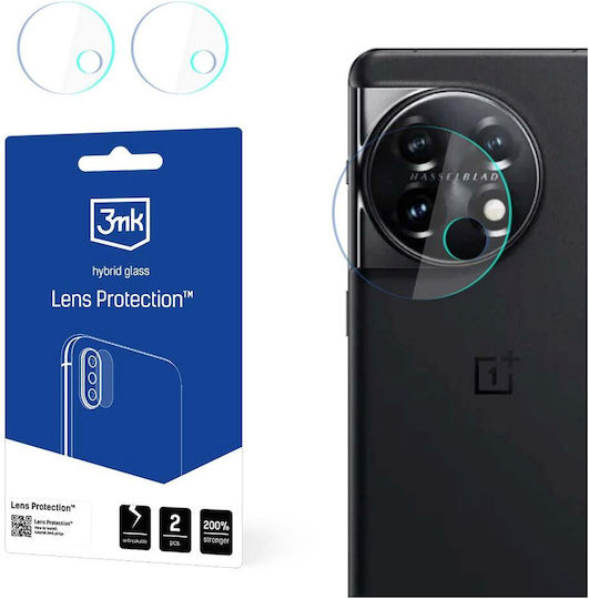3MK Προστασία Κάμερας Μεμβράνη Διάφανο για το OnePlus 11