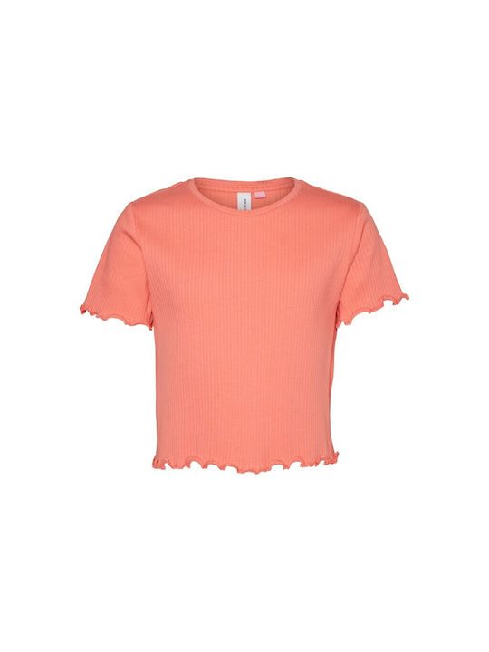 Vero Moda Kids Blouse Short Sleeve Orange