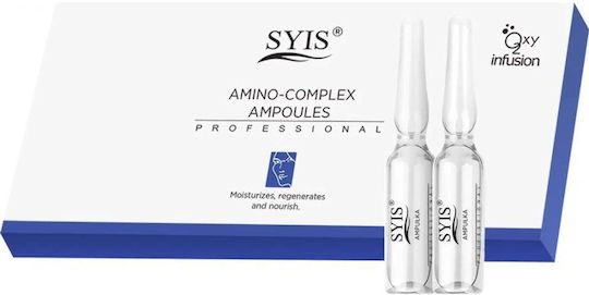 Syis Amino-Complex Καταπραϋντικό & Ενυδατικό Serum Προσώπου με Υαλουρονικό Οξύ & Πανθενόλη για Θρέψη 10x3ml