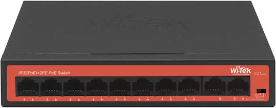 Wi-Tek WI-PS210H v1 Verwaltet L2 PoE+ Switch mit 10 Ports Ethernet