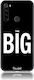 Think Big Back Cover Tempered Glass / Silicone / Plastic Black (Redmi Note 8T)