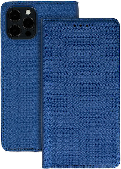 Smart Book Δερματίνης Navy Μπλε (iPhone 14 Pro Max)