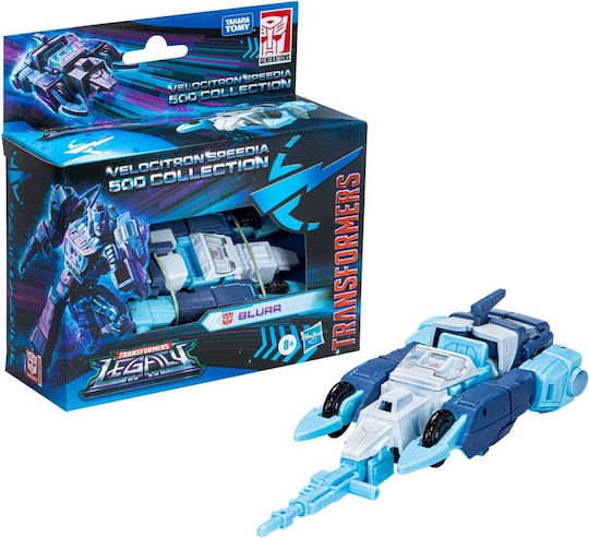 Action Figure Velocitron Speedia 500 Blurr Transformers for 8+ years old Years 14cm.