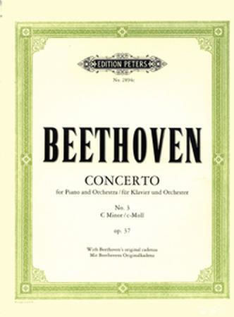 Edition Peters L.V.Beethoven Concerto Piano Orchestra No 3 C-minor op 37 Εκδόσεις Peters за Пиано