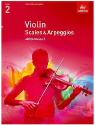 ABRSM Violin Scales & Arpeggios Grade 2 Learning Method for Violin