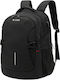 Yenkee YBB 1502 Flashpacker Αδιάβροχη Τσάντα Πλάτης για Laptop 15.6" με Θύρα USB σε Μαύρο χρώμα