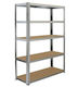 Fieldmann Dexion Shelf Galvanized 120x40x180cm With 5 Shelves Total Load Capacity 875kg