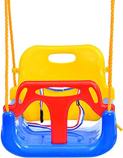 Factory Swing with Protector and Seat Belt Plastic for 3+ Years Old