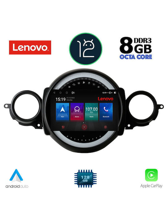 Lenovo Car-Audiosystem für Mini Kooper / Clubman 2010-2013 (Bluetooth/USB/AUX/WiFi/GPS) mit Touchscreen 9"