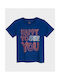 Cool Club T-shirt pentru copii Mânecă scurtă Albastru
