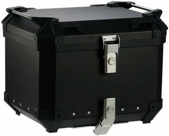 Coocase Μπαγκαζιέρα Μοτοσυκλέτας Αλουμινίου 32lt Μαύρη