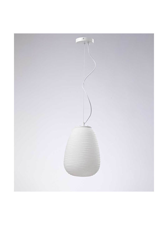 Lucido Pendant Light Single-Light for Socket E27 White