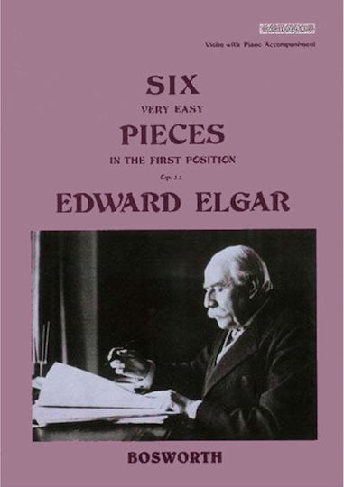 Bosworth Edition Elgar Six Very Easy Pieces In First Position Op22 pentru Viola