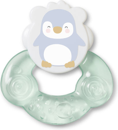 Saro Cool Animals Teething Ring with Water made of Silicone for 6 months+