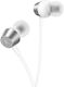 XO EP59 Ironman In-Ear Freihändig Kopfhörer mit Stecker 3.5mm Weiß