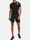 Allen V Спортен Мъжки Бермуди Regular Fit Черни
