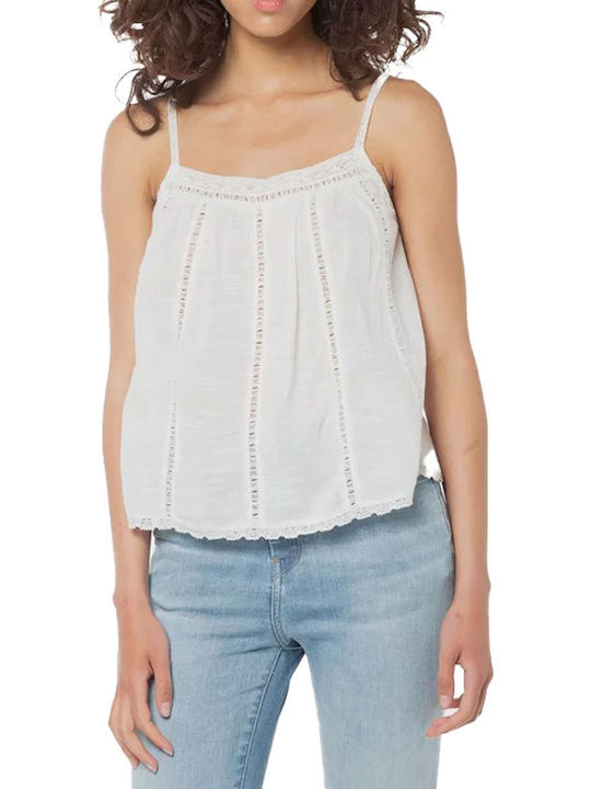 Superdry Ibiza Bluza Albă