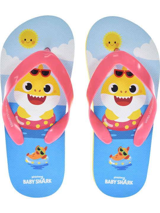 BABY SHARK FLIP FLOPS FATĂ 100%PE SUNNY BS09902 MULTICOLOR