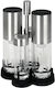 Lacor Oil and Vinegar Case Set with Stand 4pcs 62467
