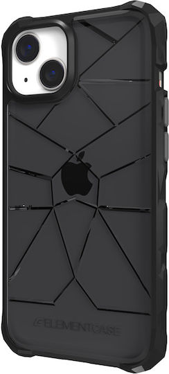 Element Special Ops X5 Umschlag Rückseite Schwarz (iPhone 14 Plus)