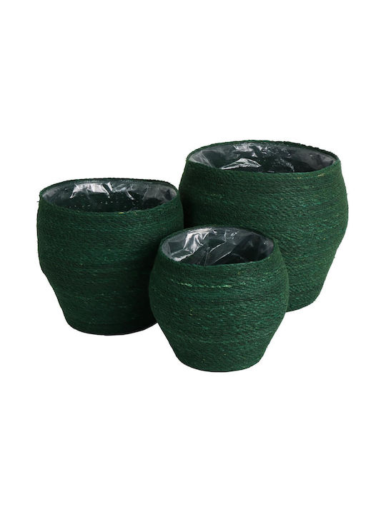 ArteLibre Pot Green Set 3pcs