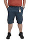 Double Men's Shorts Cargo Blue