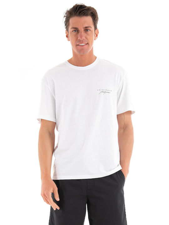 Jack & Jones Men's Short Sleeve T-shirt White