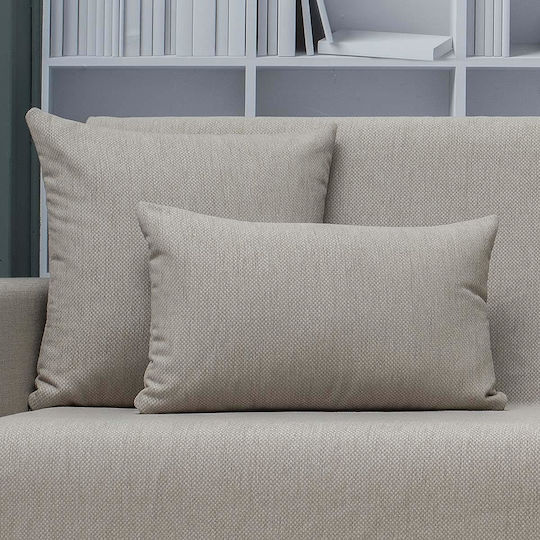 Cotone Διακοσμητική Μαξιλαροθήκη 834 Μπεζ 50x50εκ.
