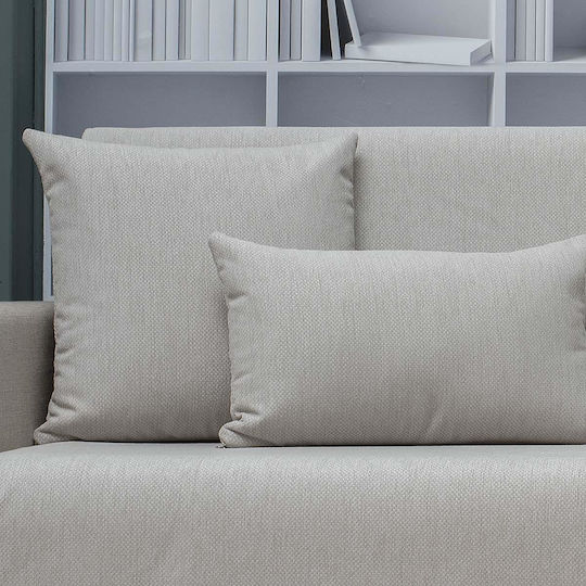 Cotone Διακοσμητική Μαξιλαροθήκη 819 Εκρού 40x40εκ.