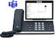 Yealink MP58 Teams Edition Verkabelt IP-Telefon in Schwarz