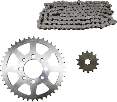 RK Chain & Sprocket Kit for Kawasaki ZX 130 for Modenas X-CITE