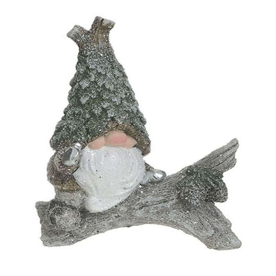 Santa Claus Silver 11x14x7cm