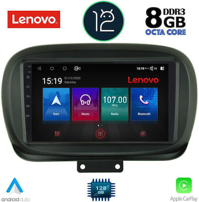 Lenovo Ηχοσύστημα Αυτοκινήτου για Fiat (Bluetooth/USB/AUX/GPS)