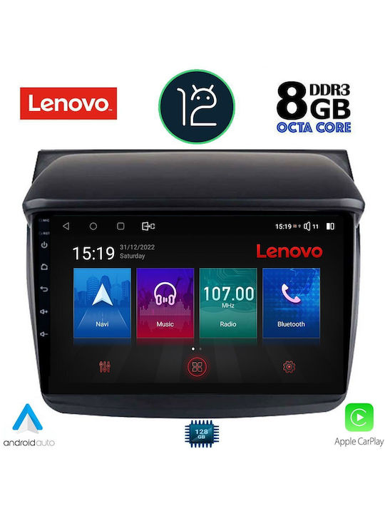 Lenovo Sistem Audio Auto pentru Mitsubishi L200 2006-2015 (Bluetooth/USB/AUX/WiFi/GPS/Partitură)