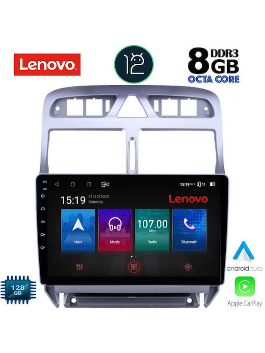 Lenovo Ηχοσύστημα Αυτοκινήτου για Peugeot 307 (Bluetooth/USB/AUX/GPS)
